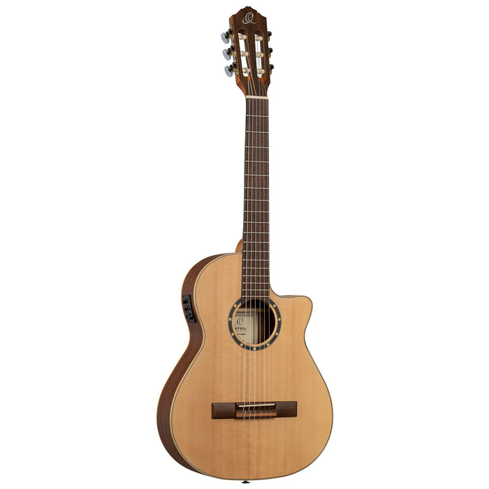 ORTEGA Family Series 3/4 Nylon String Guitar 6-String - Natural + Gig Bag