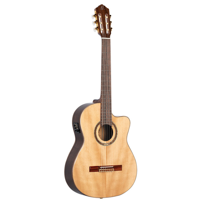 ORTEGA Performer Series 4/4 Classical Guitar 6-String - Natural + Gig Bag