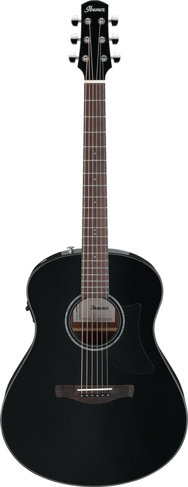 IBANEZ Advanced Acoustic Auditorium Body Acoustic Guitar 6-String - Black High Gloss
