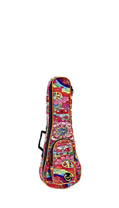 KEIKI Designer Series Concert Ukulele Bag - Peace '68