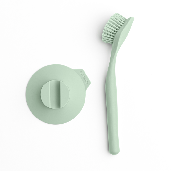 Brabantia Jade Green suction cup dish brush 215780