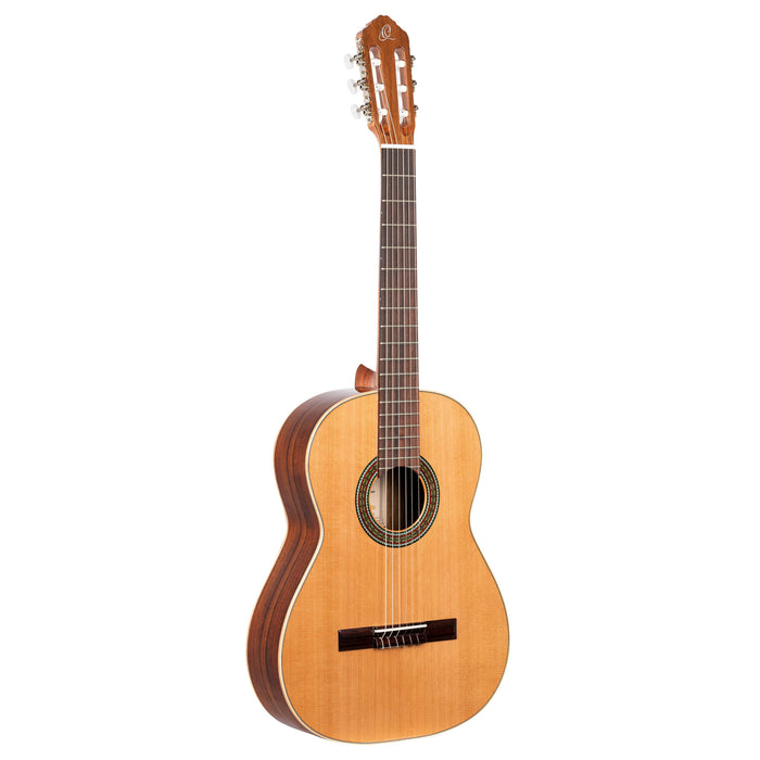 ORTEGA Traditional Series 4/4 Classical Guitar 6-String - Natural Cedar + Gig Bag
