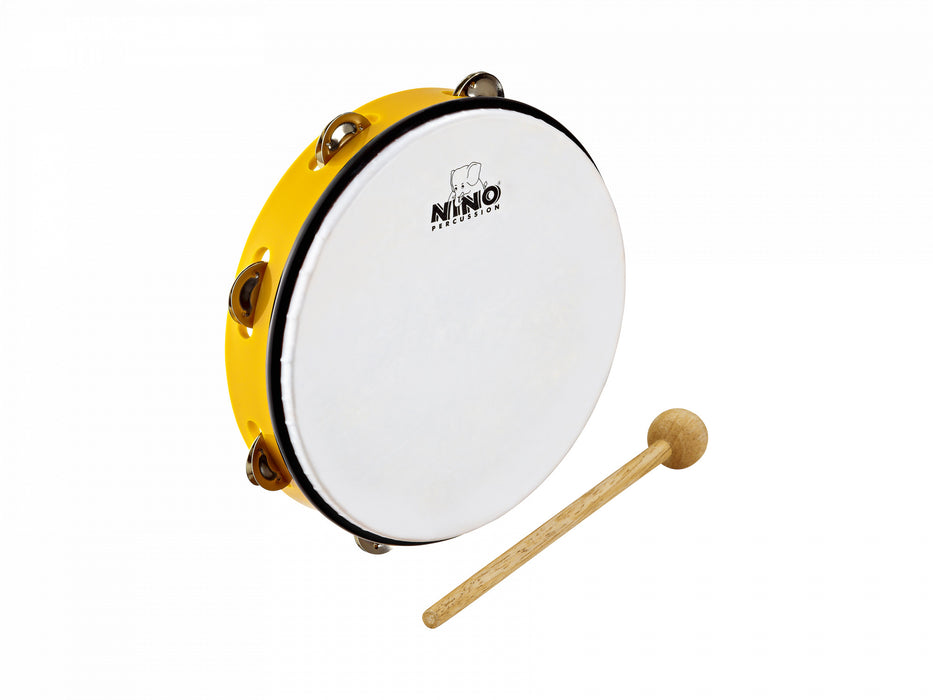 NINO Percussion Molded ABS Tambourine - 10"