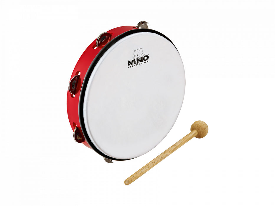 NINO Percussion Molded ABS Tambourine - 10"