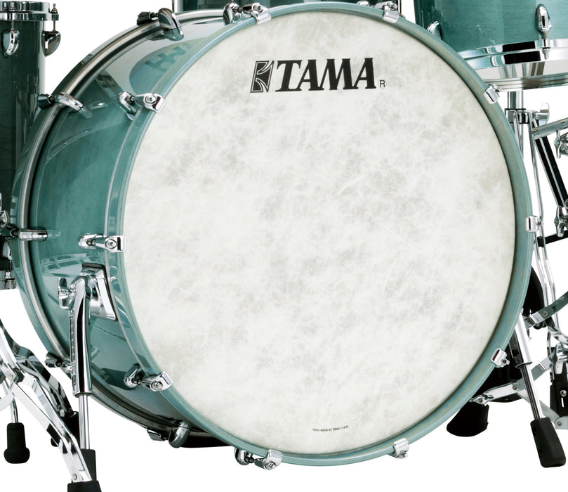 TAMA STAR Walnut Bass Drum 22" x 14" - Smoky Blue Mist/Chrome HW