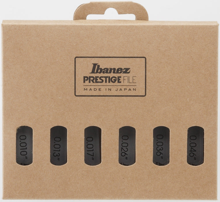 IBANEZ Prestige Nut File Set for Electric Guitars - (.010/.013/.017/.026/.036/.046)