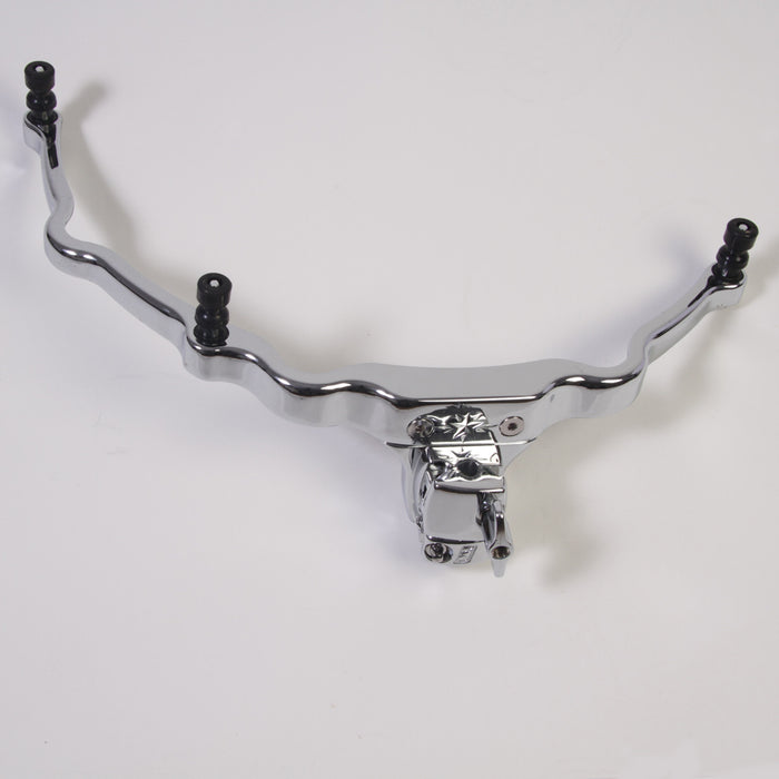 Starcast mounting system 14", Die-Cast, 6 hole, chrome, Starcast/Starclassic/Superstar