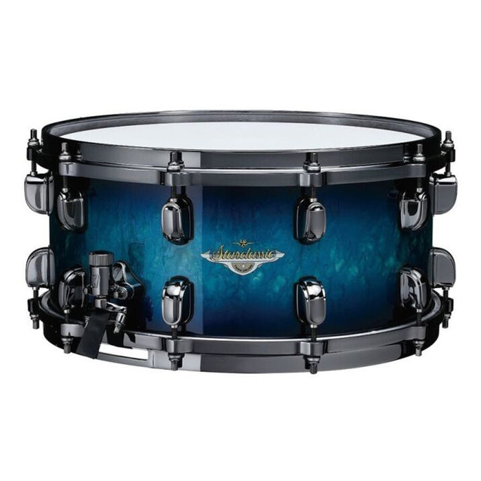 TAMA Starclassic Maple Snare Drum 14" x 6,5" - Molten Electric Blue Burst/Black Nickel HW