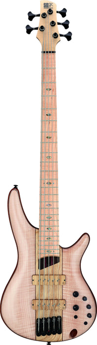 IBANEZ Premium SR Electric Bass 5-String - Natural Low Gloss + Gig Bag