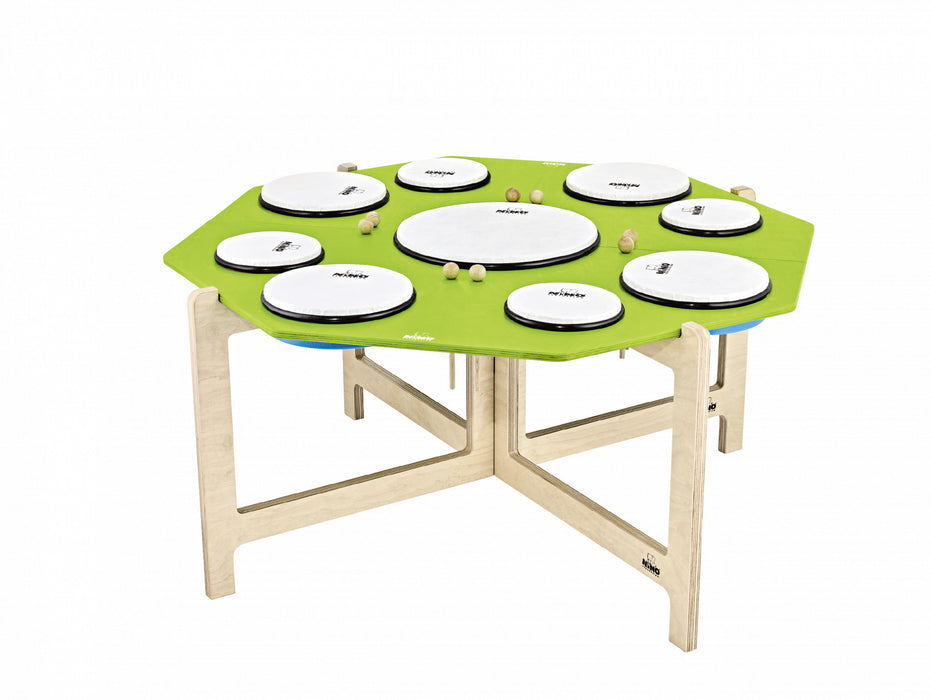 NINO Percussion Hand Drum Set - 9 pcs