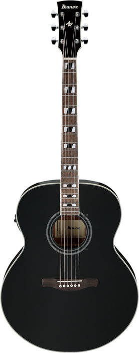 IBANEZ AJ Acoustic Guitar 6-String - Black High Gloss