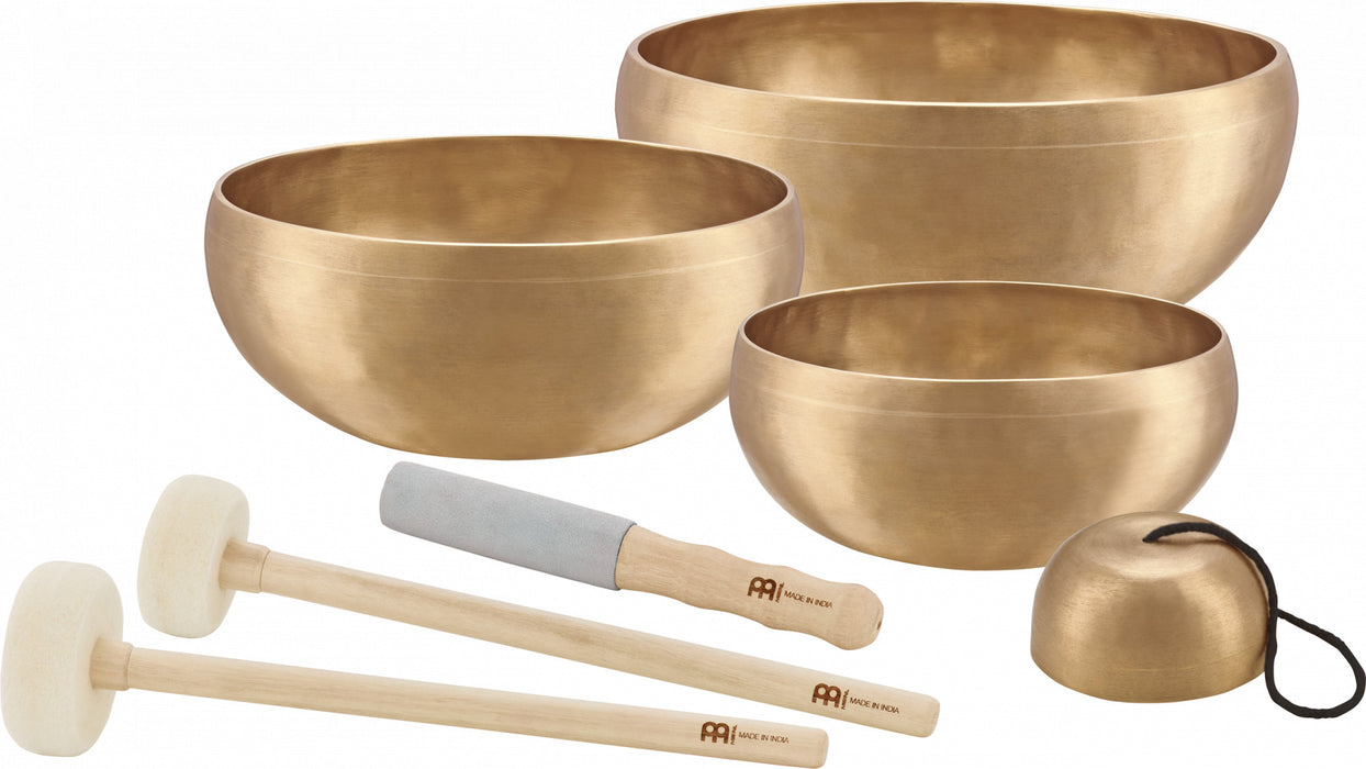 MEINL Sonic Energy Cosmos Series Singing Bowl Set 7 pcs - 250/1000/1500/2000g + Mallets