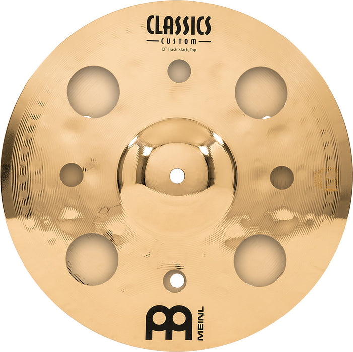 MEINL Cymbals Classics Custom Brilliant Trash Stack - 12"