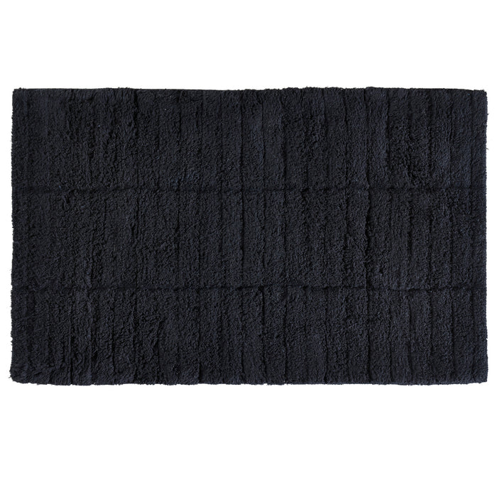 Zone Denmark Bathroom rug 50 x 80 cm Tiles Black 331847