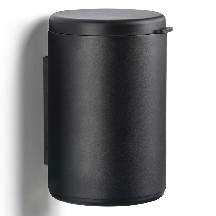 Zone Denmark Wall mounted bathroom basket 3.3 l Rim Black 14655