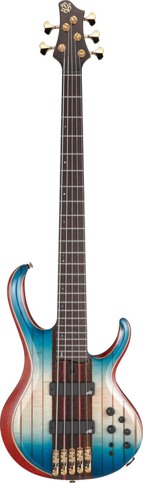 IBANEZ Premium BTB Electric Bass 5-String - Caribbean Islet Low Gloss + Gig Bag