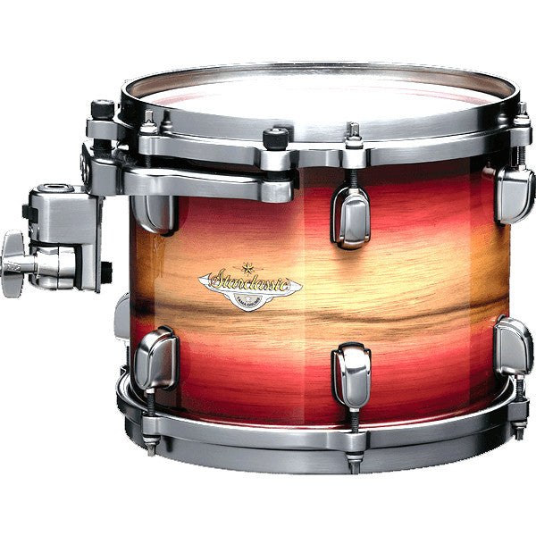 TAMA Starclassic Maple Exotic Rack Tom 10" x 7" - Ruby Pacific Walnut Burst/Chrome HW