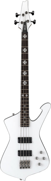 IBANEZ Sharlee D'Angelo Signature Electric Bass 4-String - Pearl White + Case