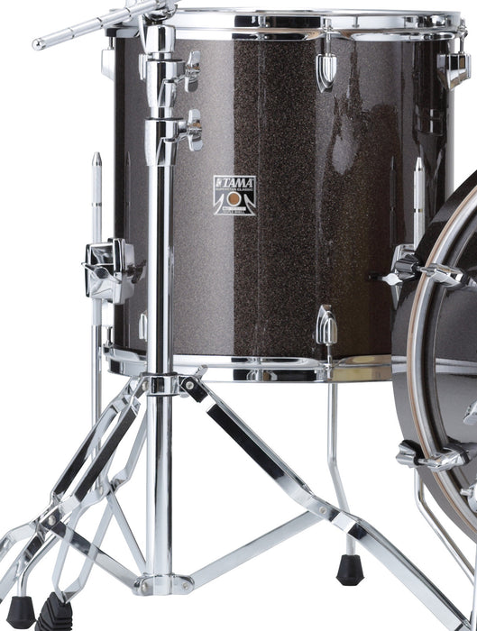 TAMA Superstar Classic Floor Tom 14" x 12" - Midnight Sparkle/Chrome HW