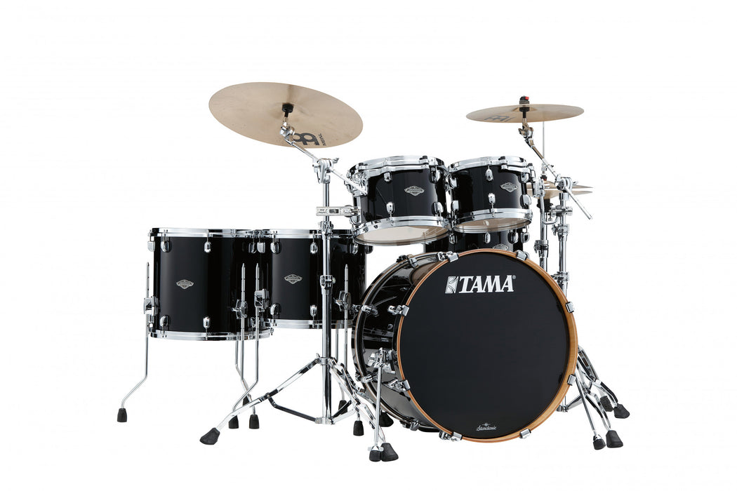 TAMA Starclassic Performer Shell Kit 5 pcs - Piano Black/Chrome HW