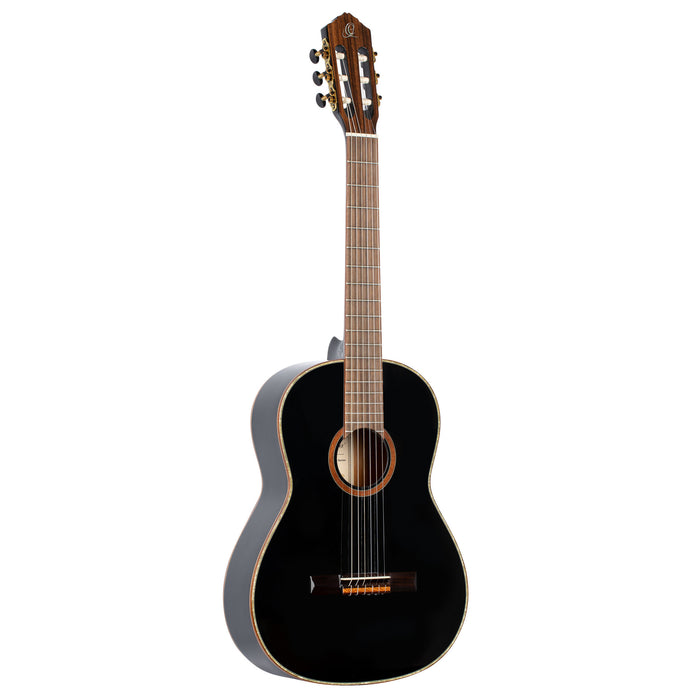 ORTEGA Family Series 4/4 Classical Guitar 6 String - Spruce / Mahogany Black + Bag