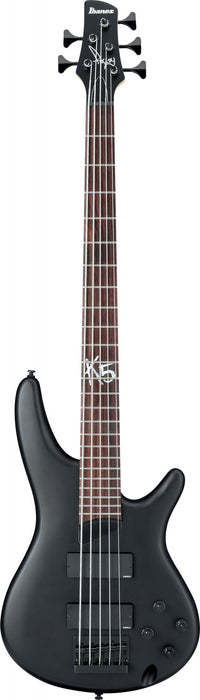 IBANEZ Fieldy Signature Electric Bass 5-String - Black Flat