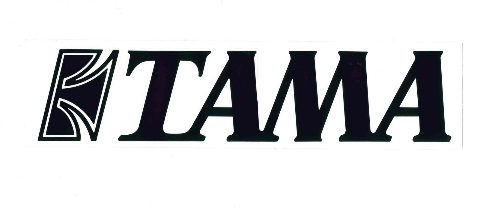 TAMA Logo Sticker 35mm x 150mm - black