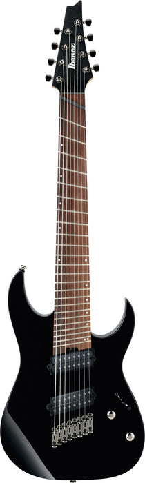 IBANEZ RG-Serie E-Guitar 8 String Multiscale - Black
