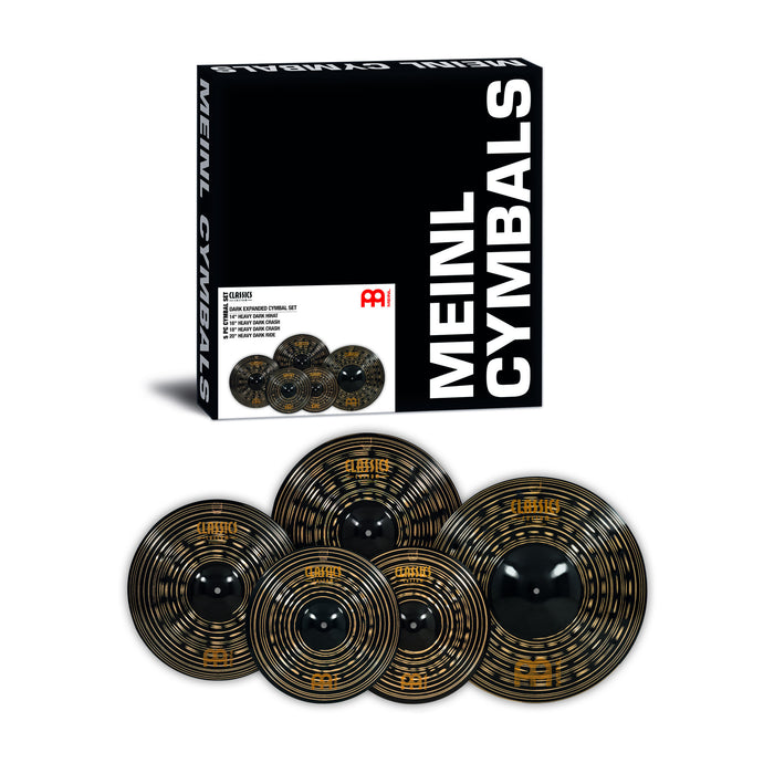 MEINL Cymbals Classics Custom Dark Expanded Cymbal Set