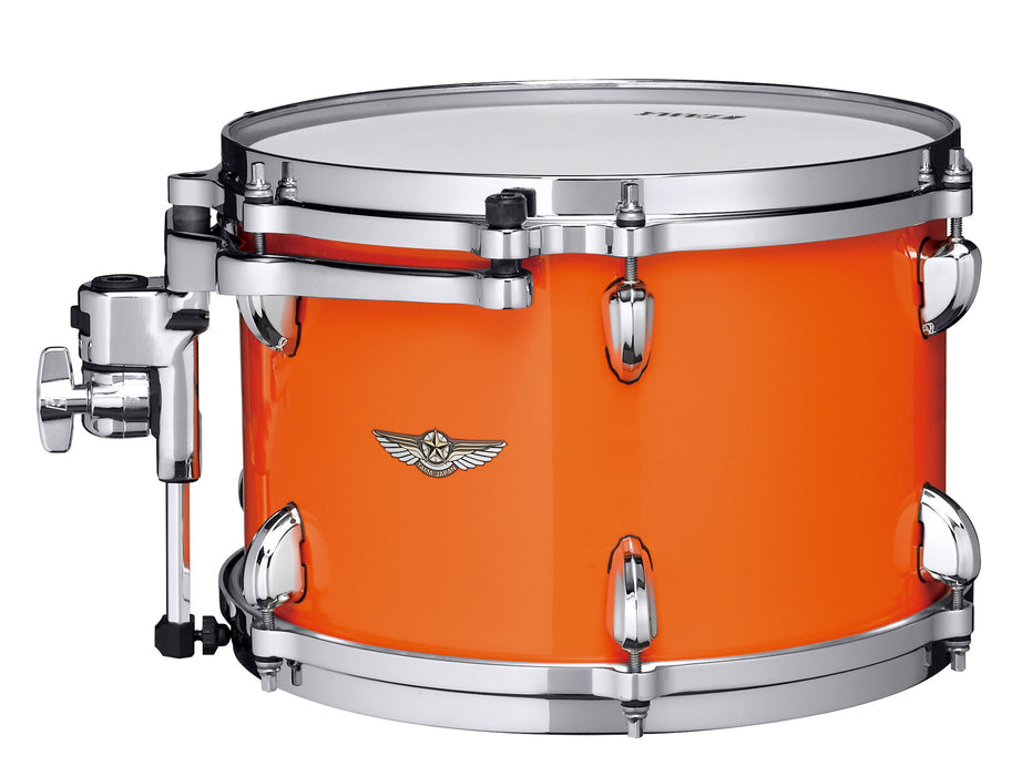 TAMA STAR Walnut Rack Tom 8" x 6" - Atomic Orange/Chrome HW