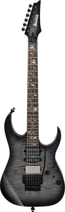 IBANEZ j.custom, Axe Design Lab RG Electric Guitar 6-String - Black Rutile + Case