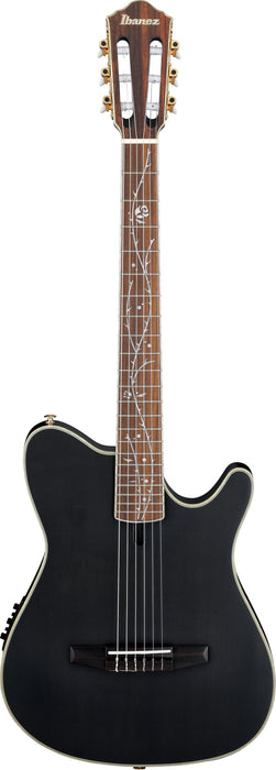 IBANEZ Tim Henson Signature Nylon String Guitar 6-String - Transparent Black Flat