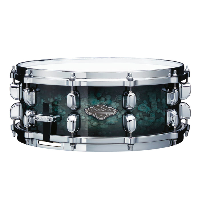 TAMA Starclassic Performer Snare Drum 14" x 5.5" - Molten Steel Blue Burst/Chrome HW