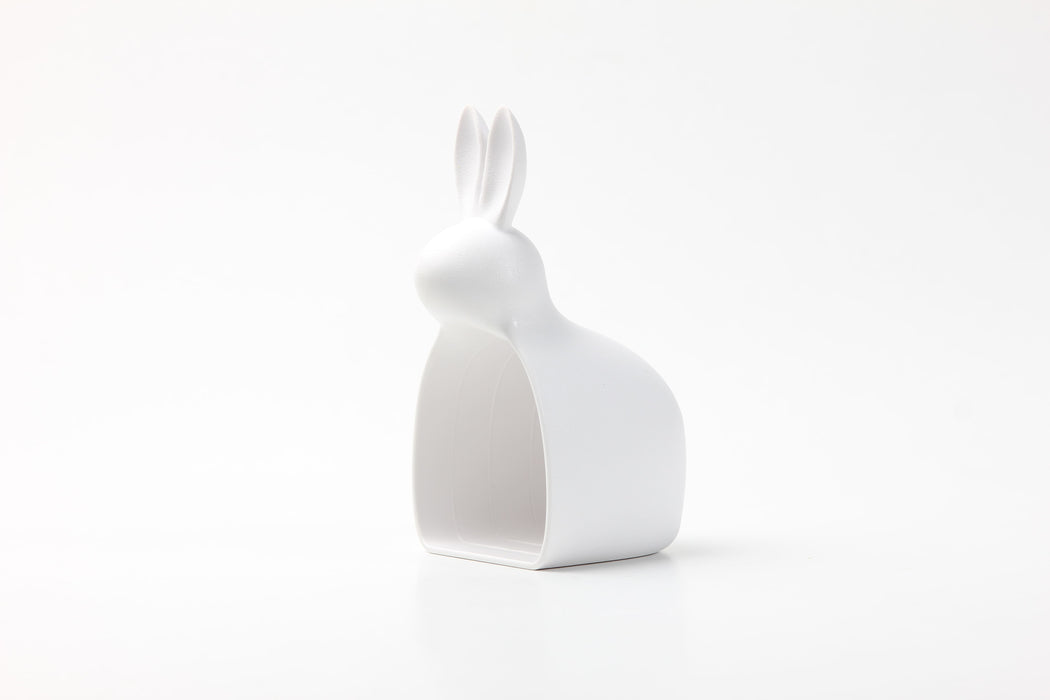 Qualy Bella Bunny pick-up scoop white 10325-WH