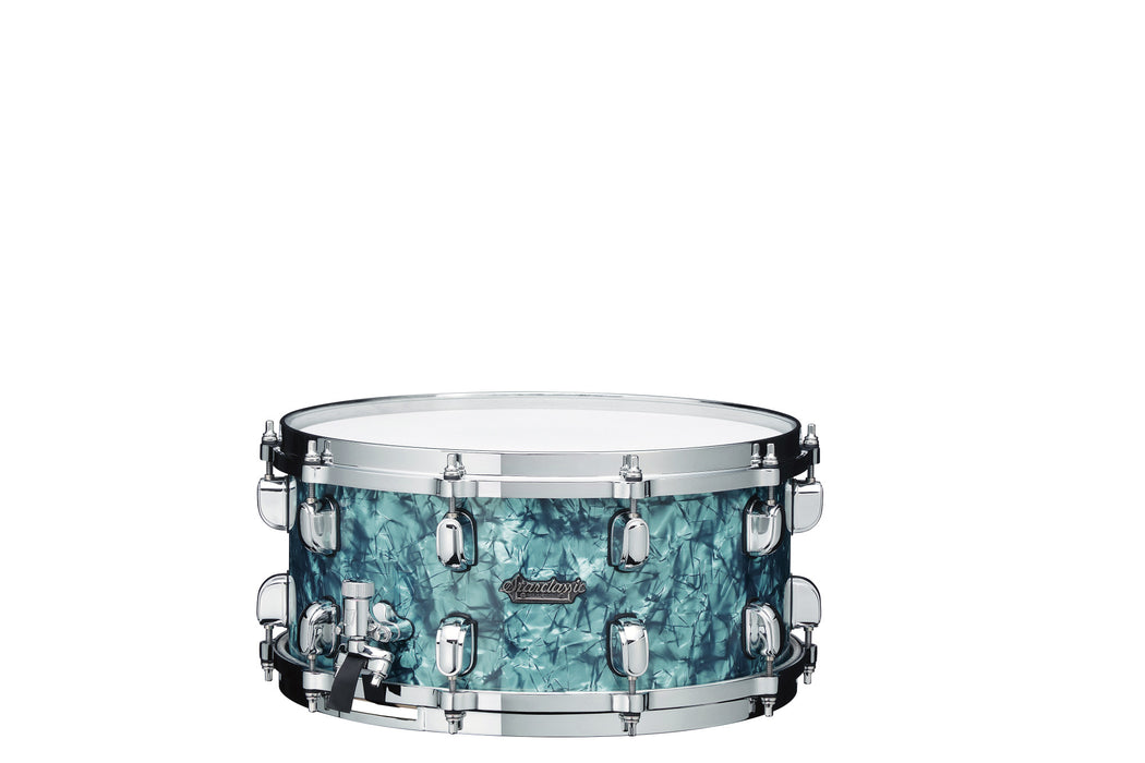 TAMA Starclassic Maple Snare Drum 13" x 6" - Turquoise Pearl/Chrome HW