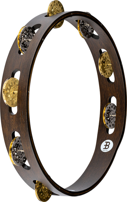 MEINL Percussion Vintage Wood Series Tambourine - 10"
