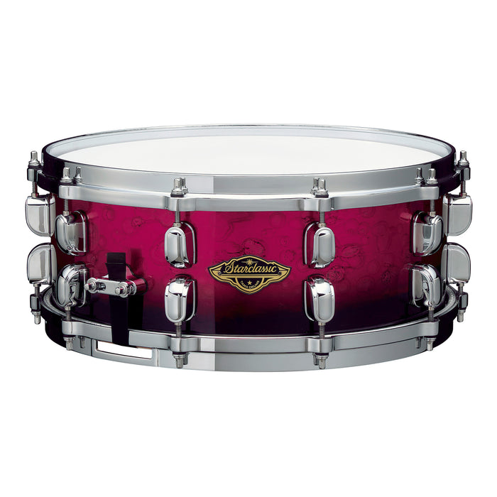 TAMA Starclassic Walnut/Birch Snare Drum 14" x 5,5" - Molten Dark Raspberry Fade/Chrome HW