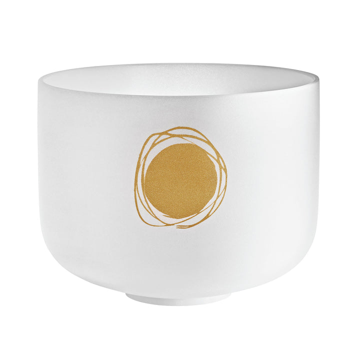 MEINL Sonic Energy Planetary Tuned Crystal Singing Bowl 12" - Schuhmann Resonance/250.56 Hz