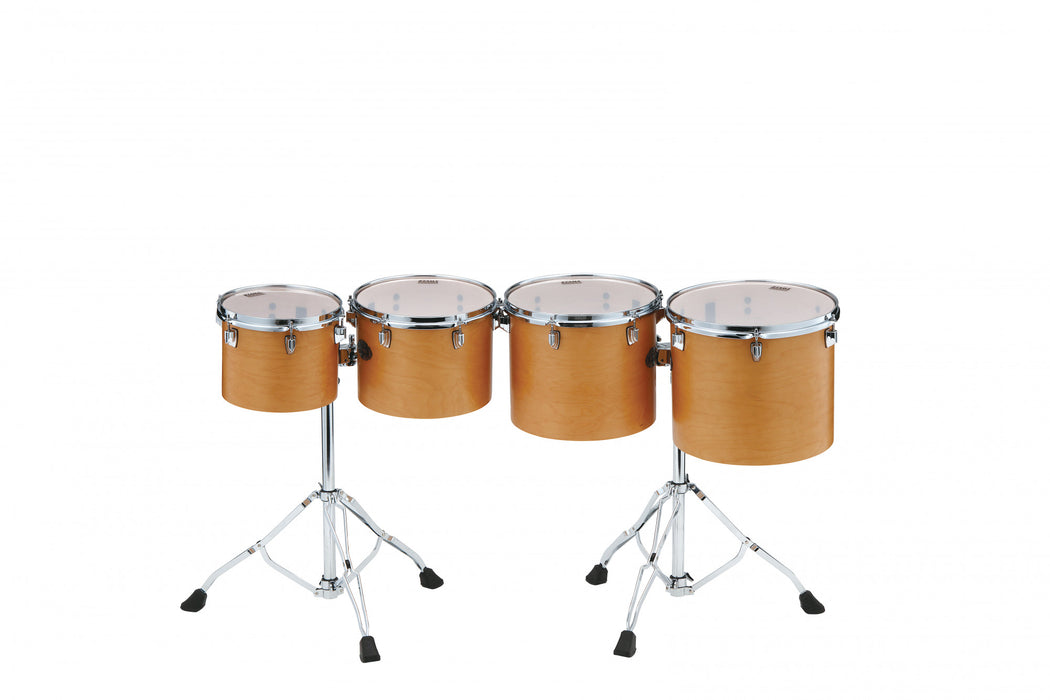 TAMA Mid-Pitched Concert Tom Set 4 pcs. - Vintage Antique Maple/Chrome HW