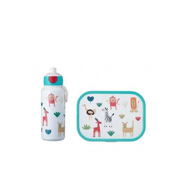 Mepal Campus Animal Friends children's bottle and lunchbox set 107410165373