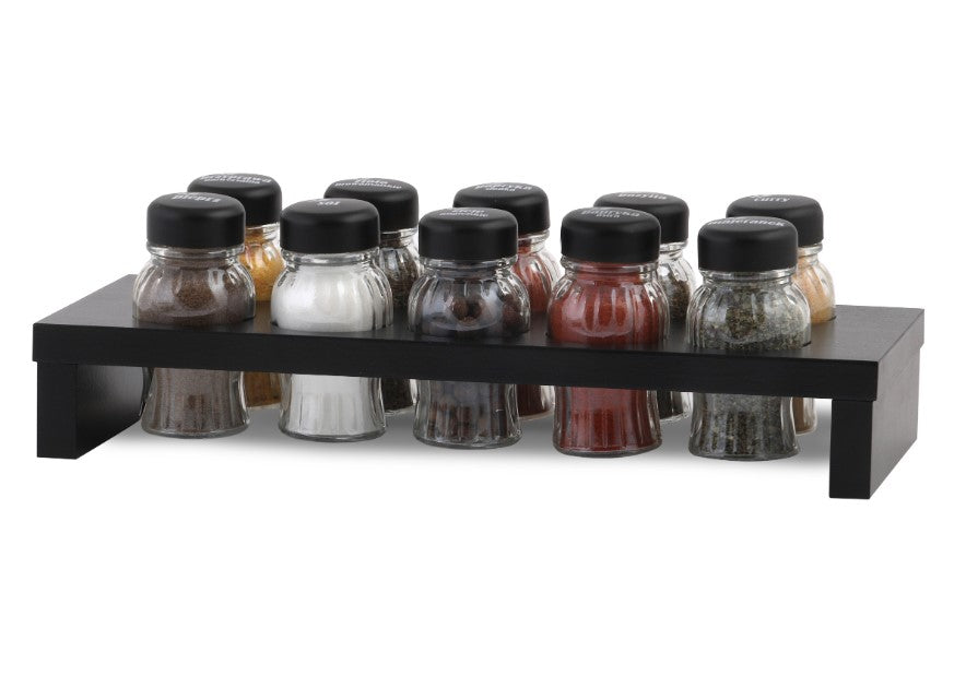 Gald HAGE spice organizer 10 el. black wood nut black 00998
