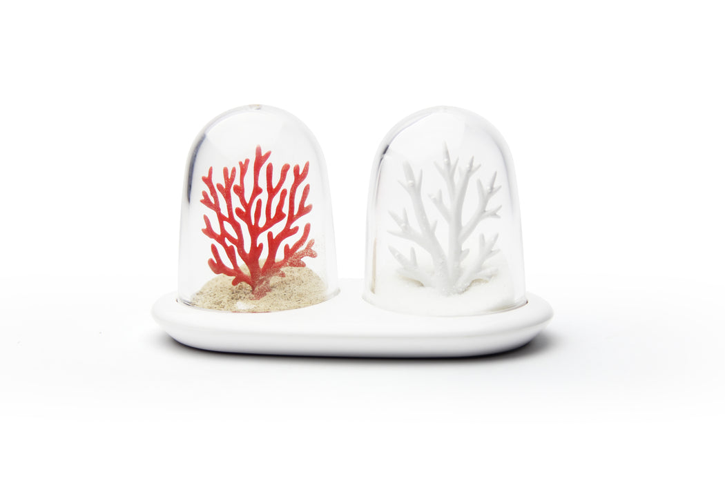Qualy Coral salt and pepper shaker