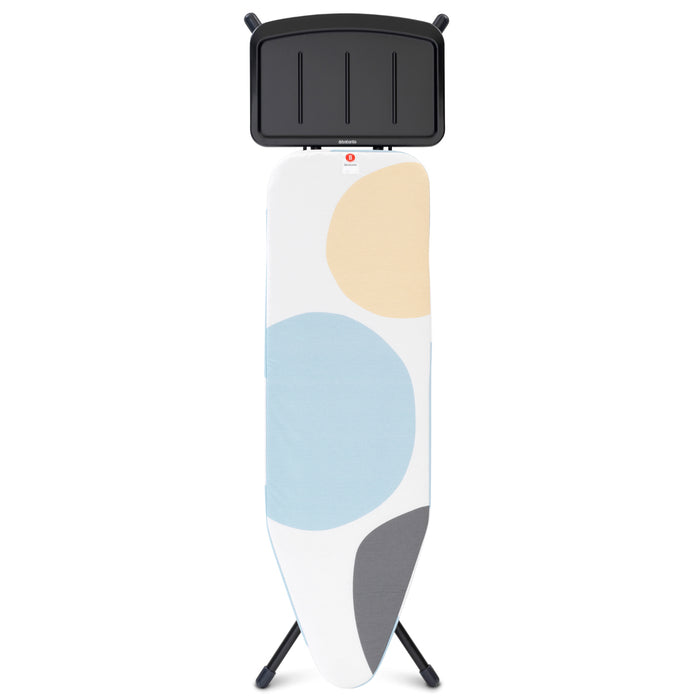 Brabantia Ironing board 124x38 size B Spring Bubbles PerfectFlow 134401