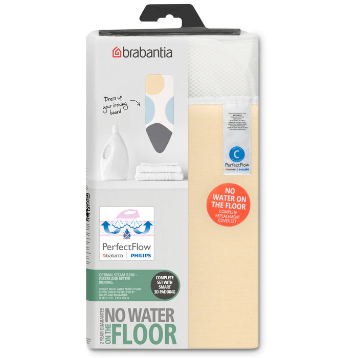 Brabantia C 124x45cm Spring Bubbles PerfectFlow board cover 131585