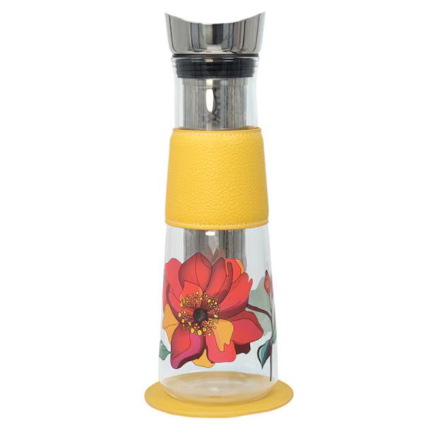 Eigenart Teaeve mug with brewer 350 ml Poppy 80055