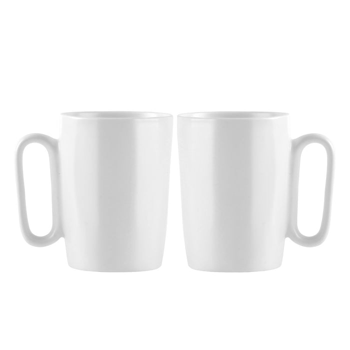 Vialli Design 2 ceramic mugs with handle 250 ml white FUORI 30145