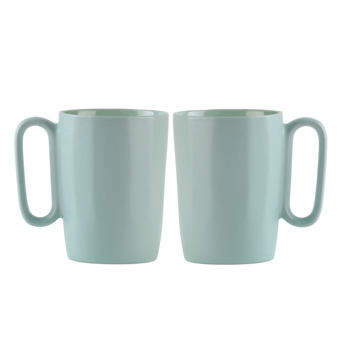 Vialli Design 2 ceramic mugs with handle 250 ml mint FUORI 30053