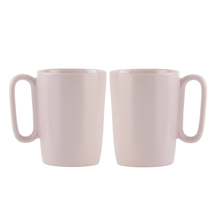Vialli Design 2 ceramic mugs with handle 250 ml pink FUORI 30008