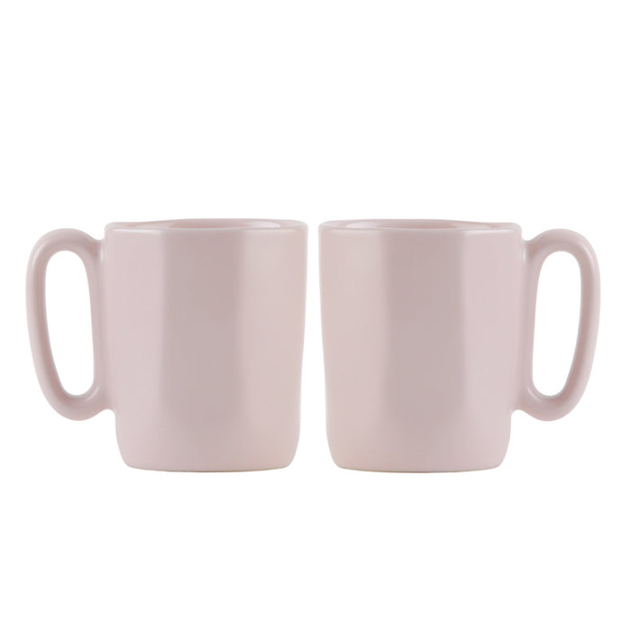 Vialli Design 2 ceramic mugs with handle for espresso 80ml pink FUORI 29941