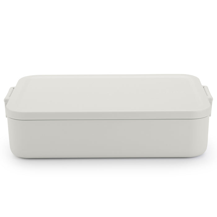 Brabantia Bento Make &amp; Take Light Grey lunch container 203503